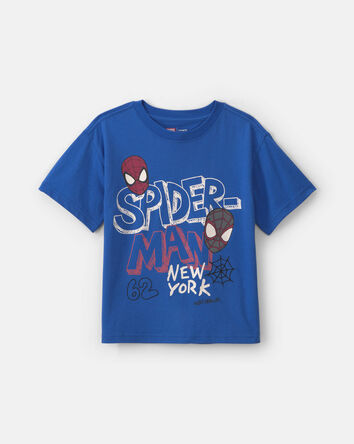Boys &copy;Marvel Spiderman Graphic Tee - Blue, 