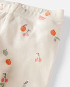 Bébé - Pyjama 2 pièces en coton biologique à fruits, image 2 sur 4 diapositives