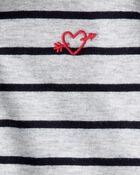 Baby Boy 2-Piece Striped Bodysuit & Pant Set - Grey, image 3 of 5 slides