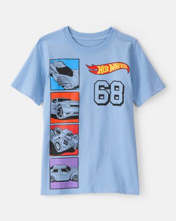 Garçons - T-shirt à manches courtes Hot Wheels™ - Bleu, 