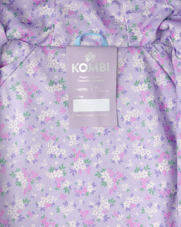 Girls Kombi Drop Waterproof Rain Jacket &ndash; Purple, 