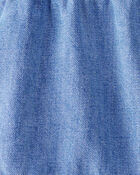 Toute-petit fille - Robe en denim de coton biologique, image 4 sur 4 diapositives