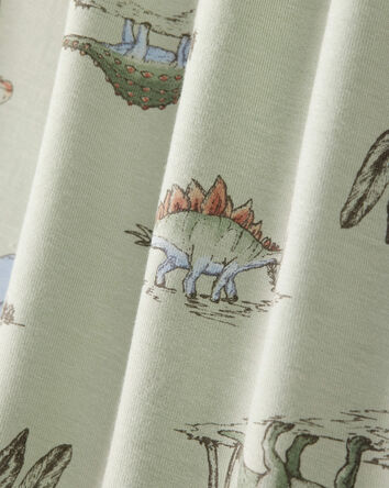 Garçons - Pyjamas à manches longues 2 pièces PurelySoft avec imprimé dinosaure - Vert, 
