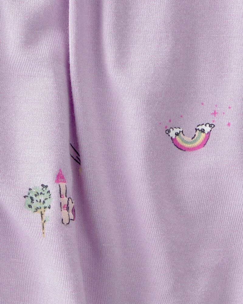 B&eacute;b&eacute; fille - Robe cache-couche &agrave; manches courtes, conte de f&eacute;es - Mauve, image 3 sur 3 diapositives