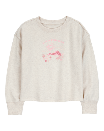 Kid Mountain -Top French Terry Pullover, 