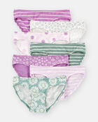 Enfant Emballage de 7 culottes bikini en coton extensible, image 2 sur 3 diapositives