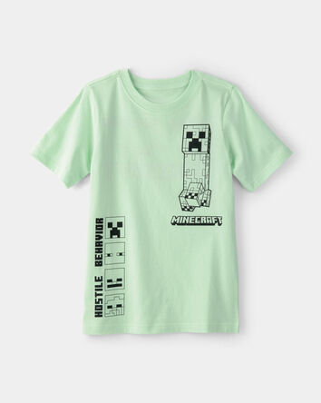 Gar&ccedil;ons - T-shirt &agrave; imprim&eacute; Minecraft&reg; - Vert, 