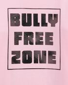 Kid Bully Free Zone Long-Sleeve Tee - Pink, image 2 of 3 slides
