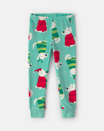 Toddler 2-Piece Christmas DreamPlush Snug Fit Pyjama Set - Green, 