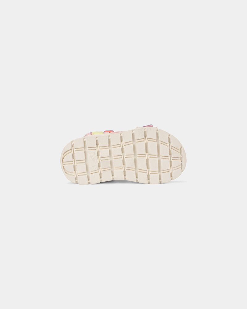Toddler Girl Colourblock Sandals - Pink , image 5 of 6 slides