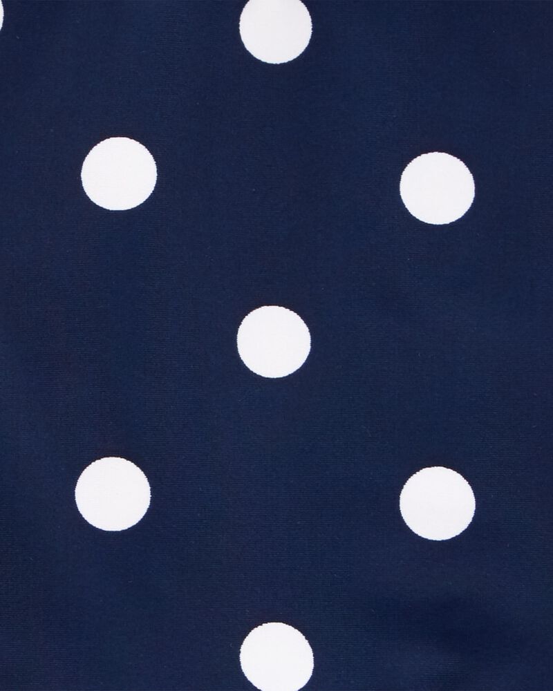 1-Piece Polka Dot Swimsuit, image 3 of 4 slides