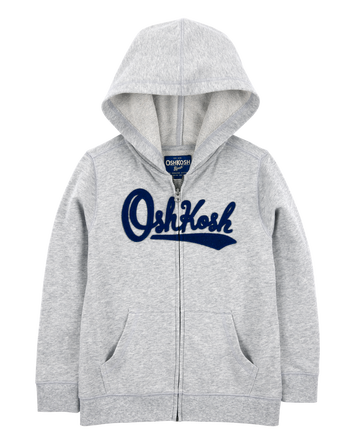 Kid OshKosh Logo Zip Jacket, 