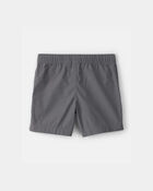 Boys Canvas Shorts - Grey, image 2 of 4 slides