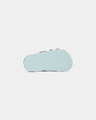 Toddler Girl Flower Sandals - White, image 5 of 6 slides