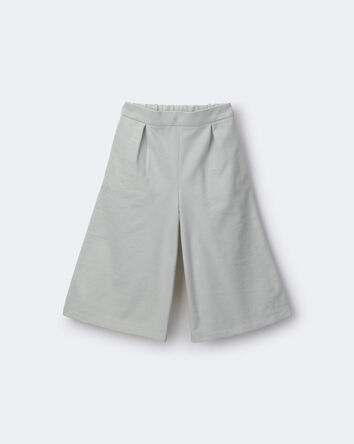 Tout-petit fille - Pantalon drap&eacute; &agrave; jambe large - Bleu clair, 