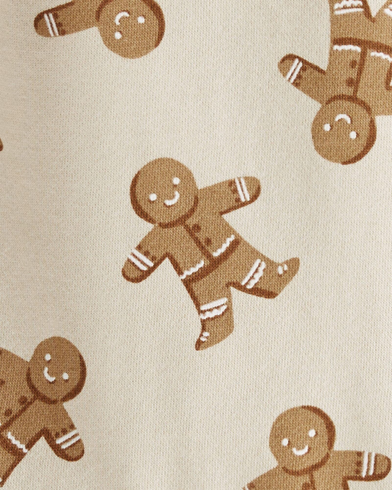 Baby 2-Piece Gingerbread Man Set Made with Organic Cotton, image 3 of 5 slides