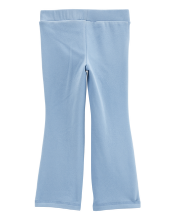 Baby Flared-Leg Fleece Pants - Blue, 
