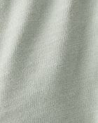 Toddler Girl Bow Pocket French Terry Pants - Green, image 4 of 5 slides