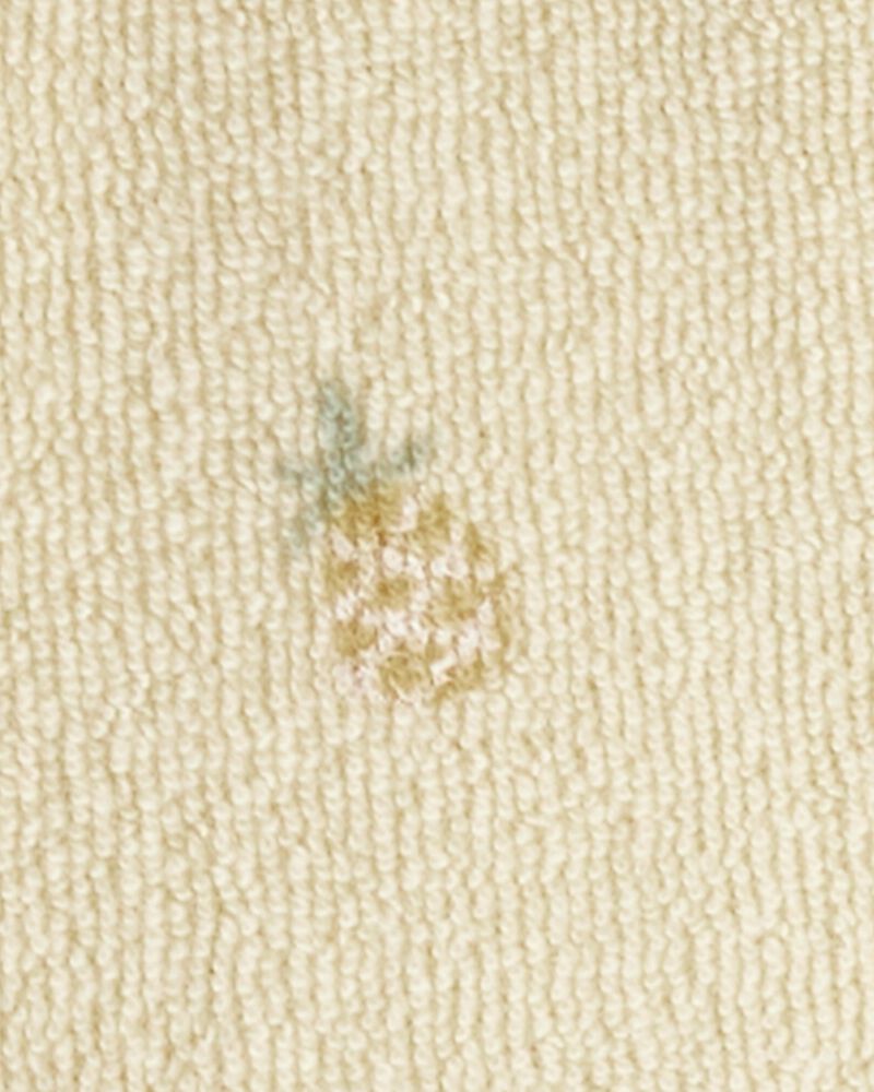 Bébé Barboteuse en tissu bouclette fabriquée à partir de coton biologique, image 4 sur 6 diapositives