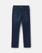 Boys Denim Straight Jeans - Dark Wash, image 2 of 5 slides