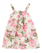 Bébé Robe sans manches à fleurs, image 1 sur 4 diapositives