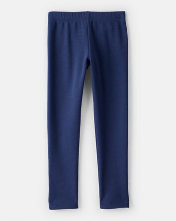 Girls Pull-On Stretch Cozy Leggings - Blue, 