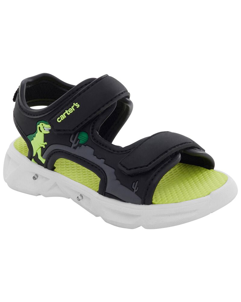 Toddler Dino Light-Up Sandal, image 1 of 7 slides