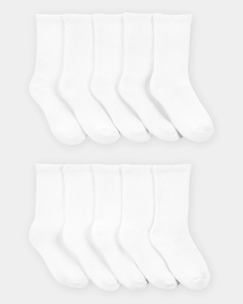 Gar&ccedil;ons - Emballage 10 paires de chaussettes mi-mollet, image 1 sur 1 diapositives