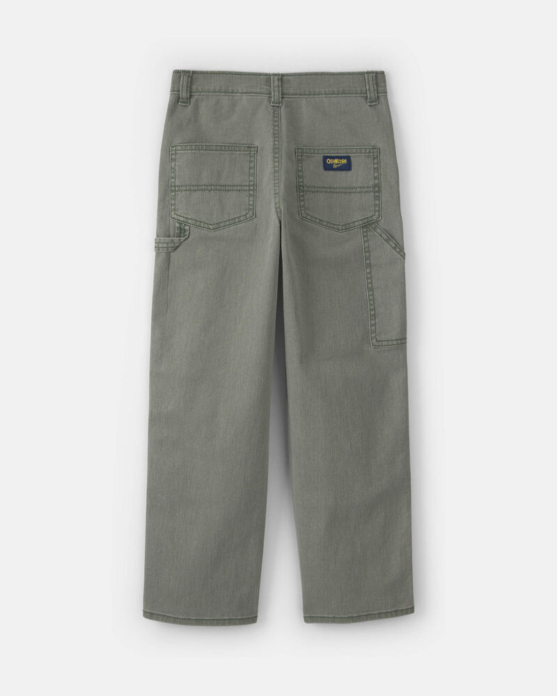 Boys Straight-Leg Pants - Green, image 3 of 5 slides