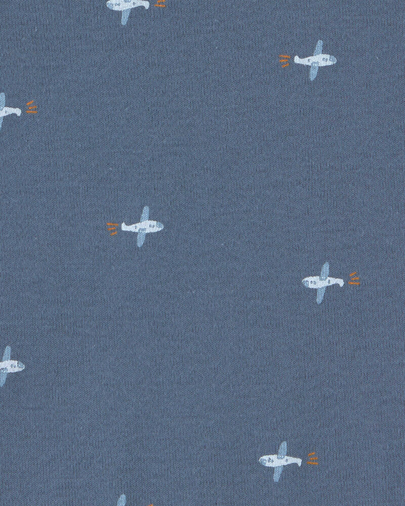 Baby Boy 5-Pack Airplane Multipack Bodysuits, image 6 of 7 slides