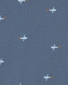 Baby Boy 5-Pack Airplane Multipack Bodysuits, image 6 of 7 slides