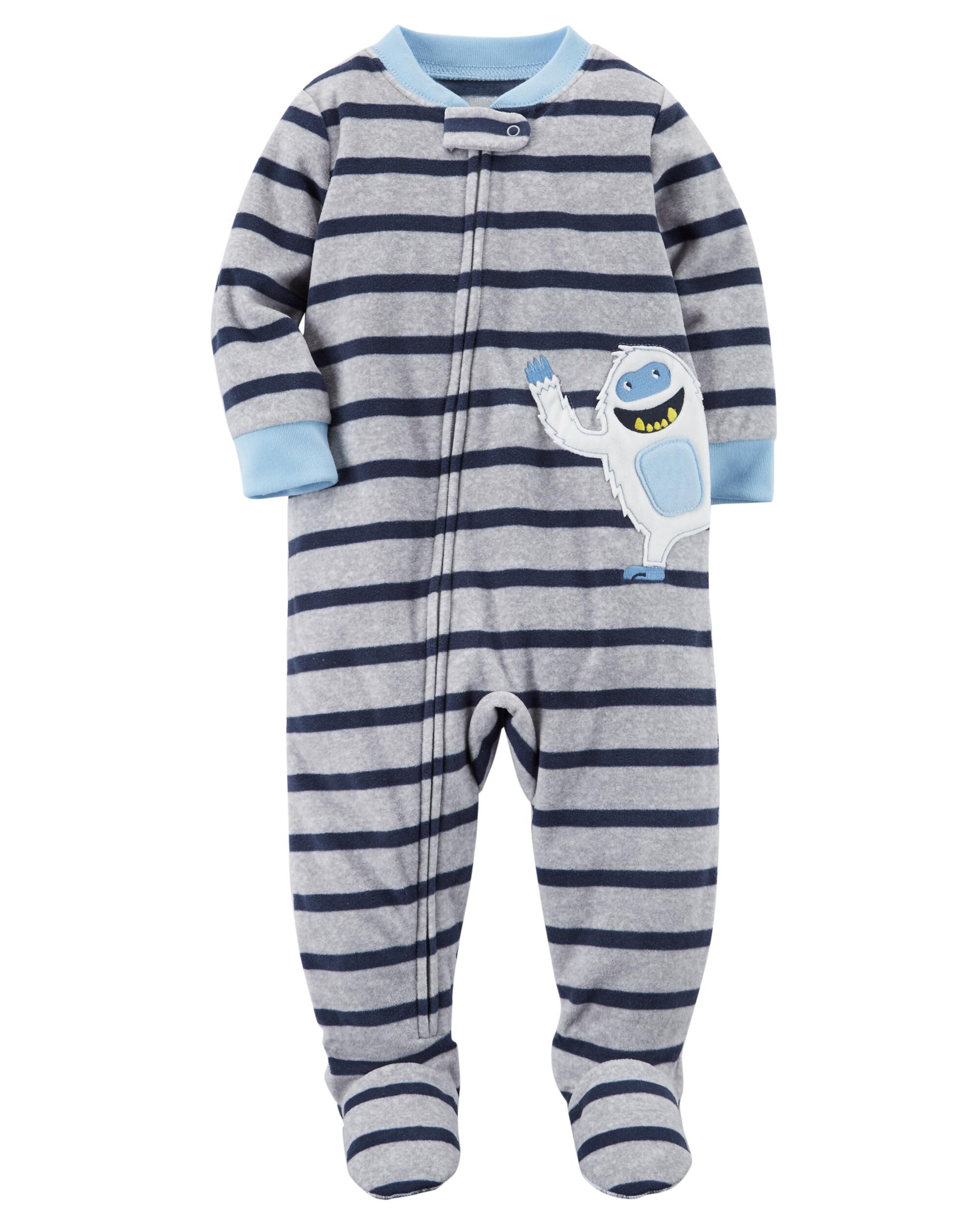 carters fleece one piece