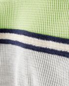 Boys Stripe Thermal Long-Sleeve T-Shirt - Grey, image 2 of 4 slides