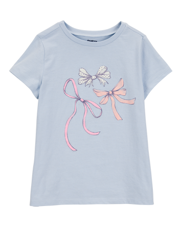 Kid Bow-Print Graphic Tee, 