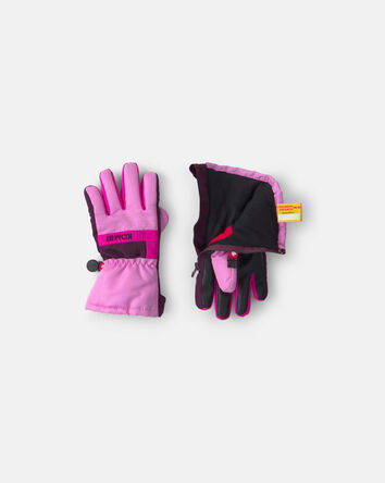 Tout-petit fille - Gants Peewee Kombi - Rose, 