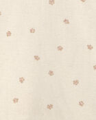 Baby Girl 3-Piece Paw Print Teddy Fleece Layering Set - Brown, image 3 of 6 slides