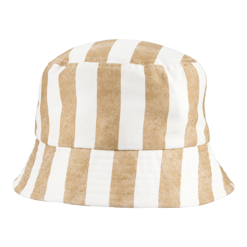 Toddler Striped Bucket Hat - Tan/Ivory | Carter's Oshkosh Canada