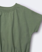 Toute-petit fille - Haut &agrave; taille cintr&eacute;e - Vert olive, image 5 sur 5 diapositives