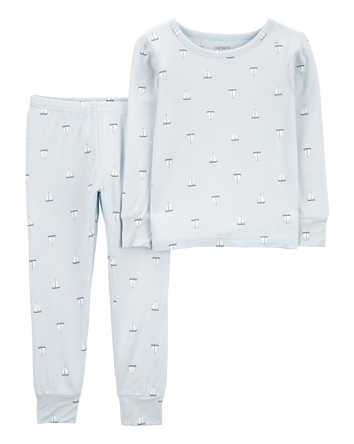 Toddler 2-Piece Sailboat PurelySoft Pyjamas, 
