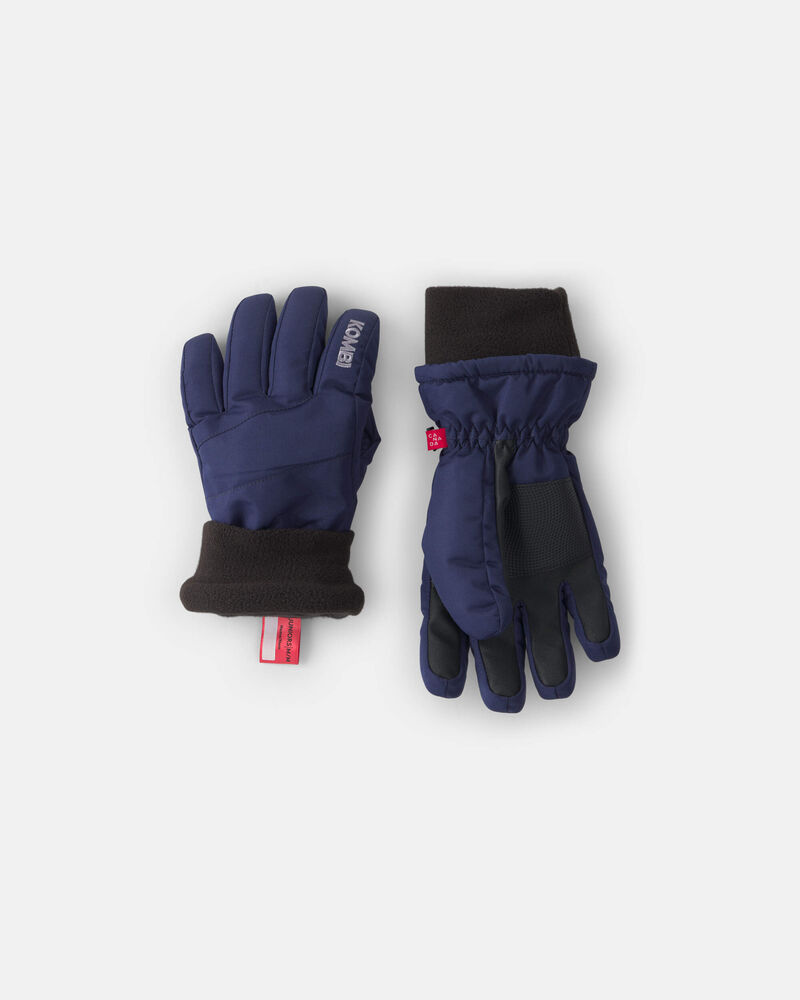 Boys Kombi Peaked Gloves - Navy, image 2 of 2 slides