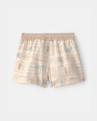 Tout-petit gar&ccedil;on - Short maillot de bain &agrave; imprim&eacute; surf - Beige, image 2 sur 3 diapositives