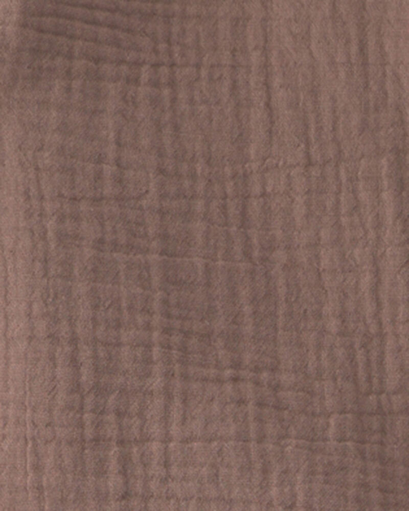 Tout-petit gar&ccedil;on - Ensemble 2 pi&egrave;ces haut et short en gaze de coton biologique, image 4 sur 4 diapositives