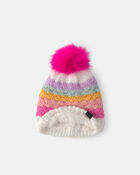 Toddler Girl Kombi Popsicle Pom Hat - Pink, image 2 of 3 slides