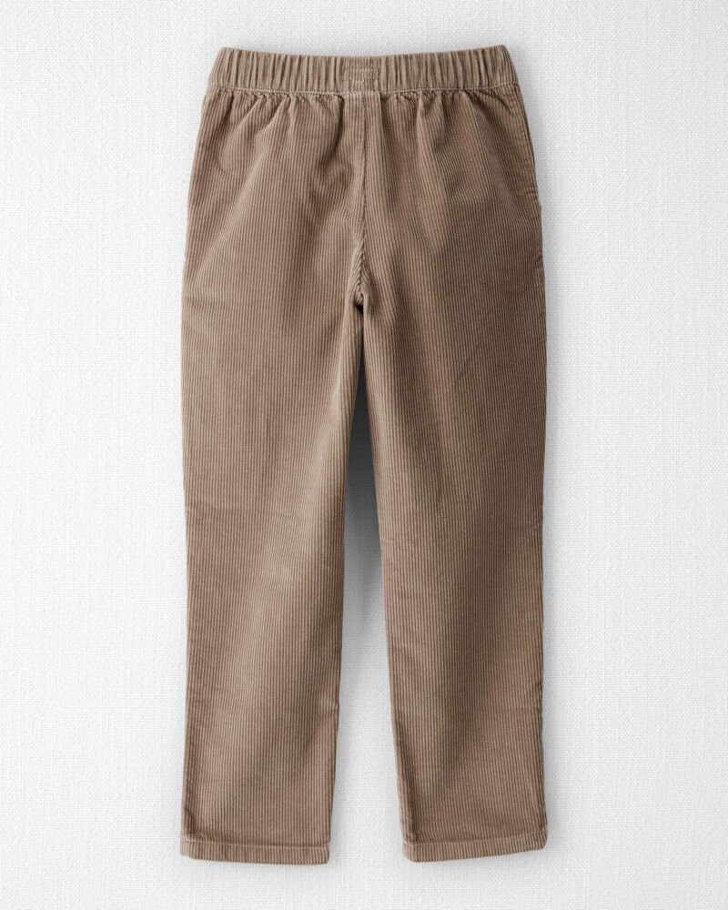Boys Organic Cotton Corduroy Pants, image 2 of 5 slides