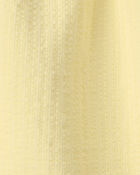 Toddler Girl Flutter-Sleeve Seersucker Top - Yellow, image 2 of 3 slides
