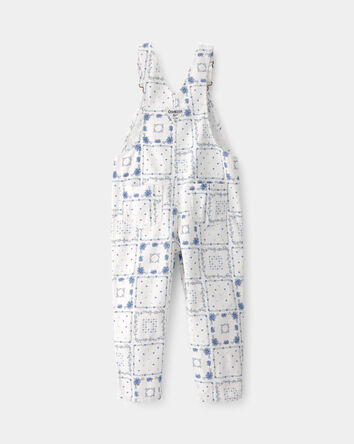 Tout-petit fille - Salopette bandana - Blanc, 