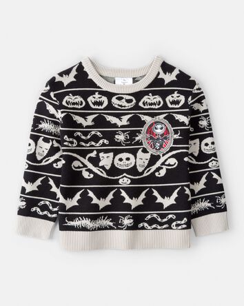 Boys The Nightmare Before Christmas Long-Sleeve Sweater - Black, 
