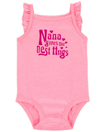 Baby Nana Sleeveless Bodysuit, 