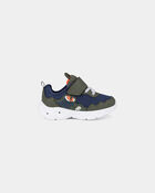 Tout-petit gar&ccedil;on - Chaussures de sport lumineuses &agrave; motif dinosaure &ndash; Vert/Bleu, image 2 sur 6 diapositives