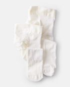 Baby Girl 2-Pack Ruffle Tights, image 1 of 4 slides